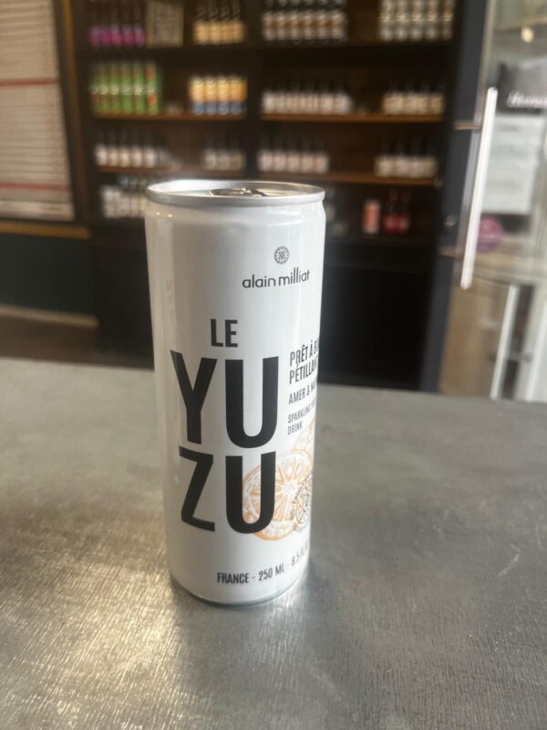 Eau yuzu (gentiane et bergamote) pétillante Bio